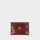 Porte Carte Essential - Coach - Cuir - Marron