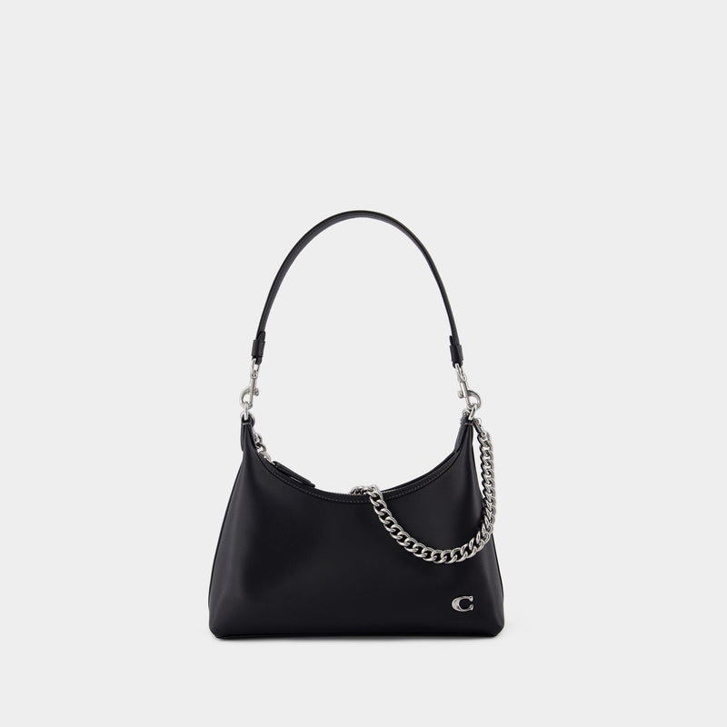 Sac Porté Épaule Juliet 25 - Coach - Cuir - Noir