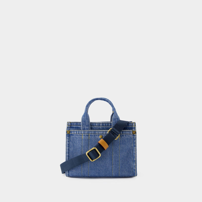 Sac À Bandoulière Cargo 20 - Coach - Coton - Bleu