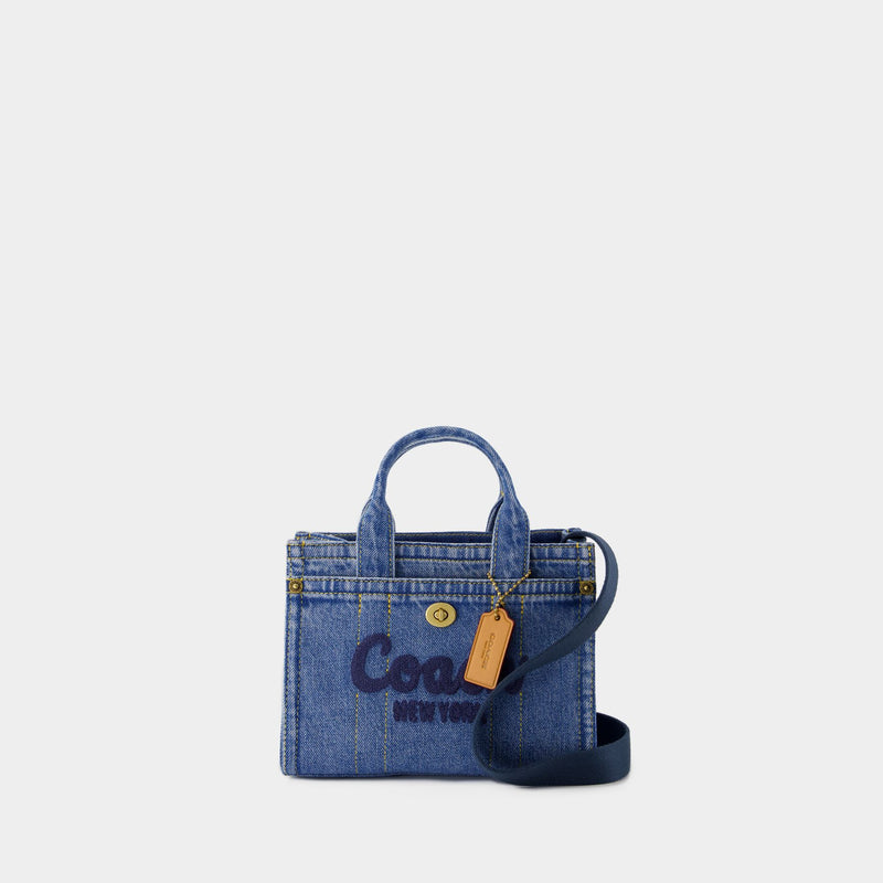 Sac À Bandoulière Cargo 20 - Coach - Coton - Bleu