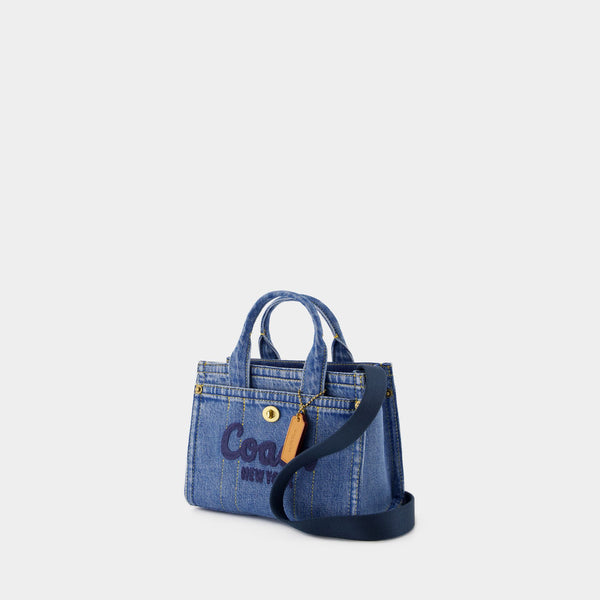 Sac À Bandoulière Cargo 20 - Coach - Coton - Bleu