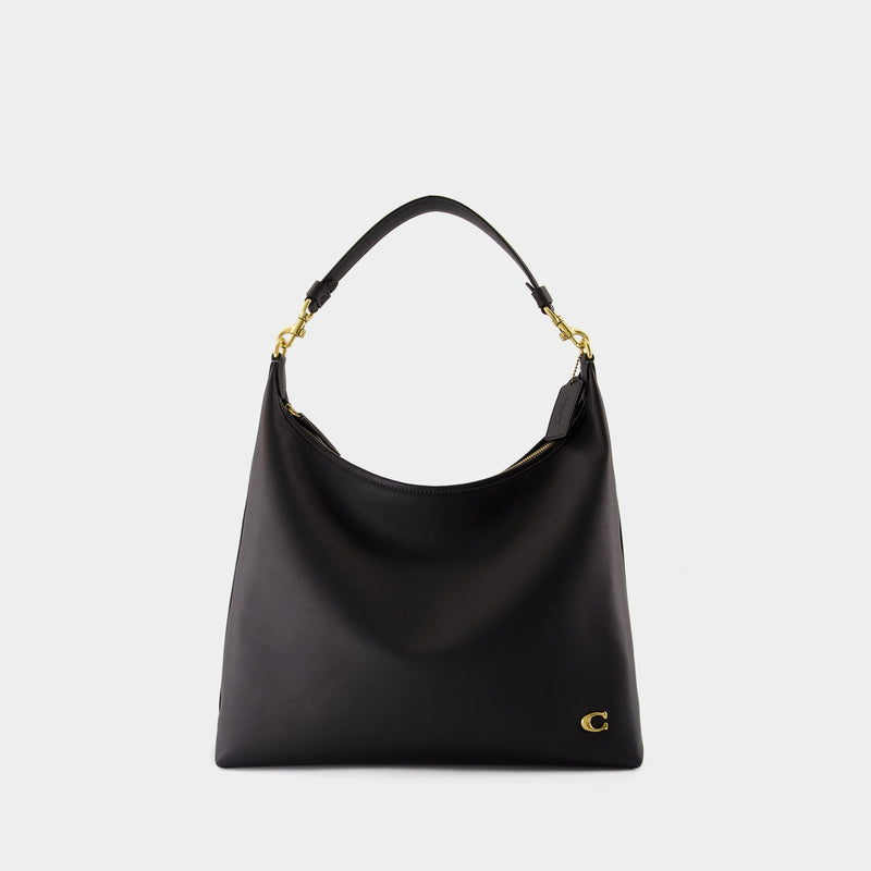 Sac Porté Épaule Juliet 38 - Coach - Cuir - Noir