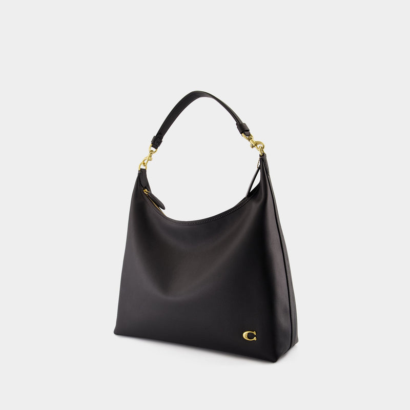 Sac Porté Épaule Juliet 38 - Coach - Cuir - Noir