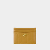 Porte Carte Essential - Coach - Cuir - Marron