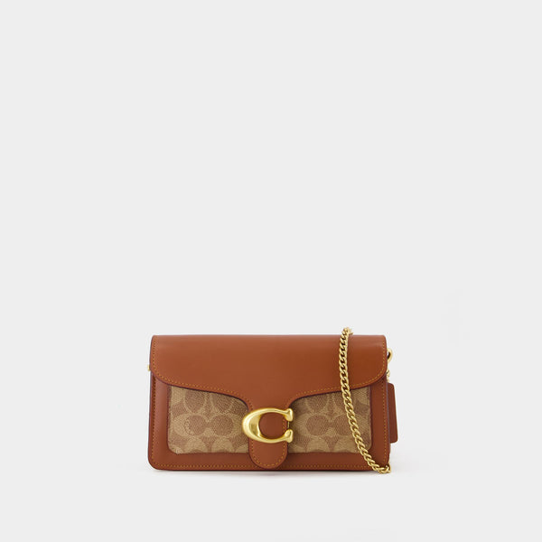 Sac À Bandoulière Signature Tabby - Coach - Toile - Marron