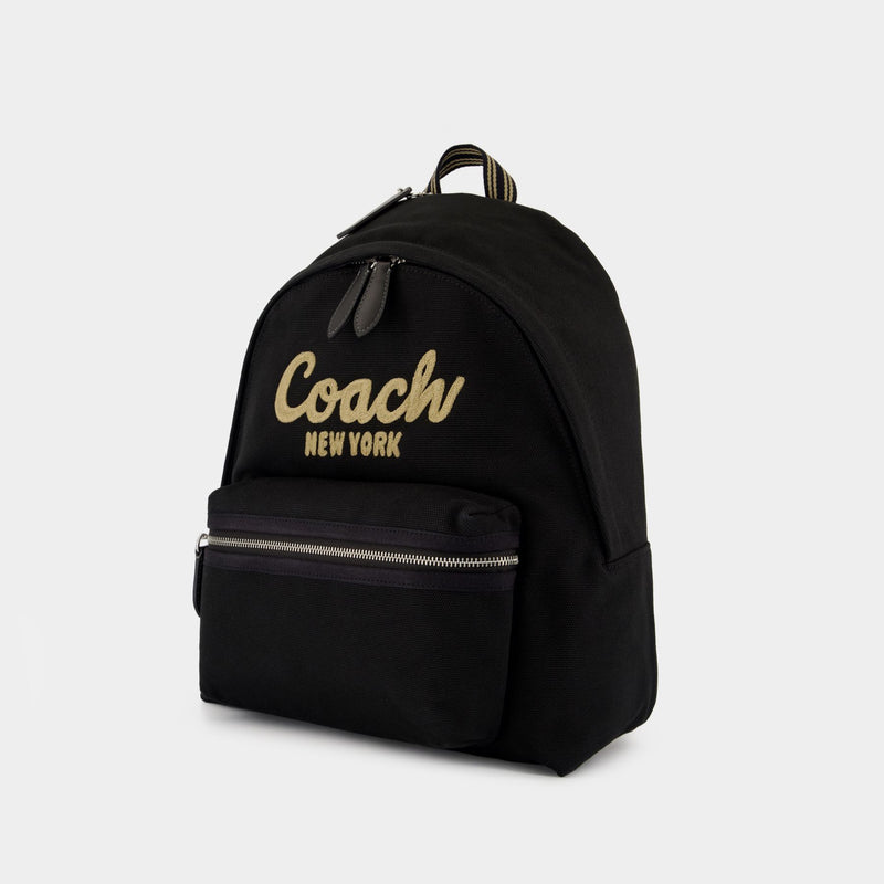 Sac À Dos Cargo - Coach - Coton - Noir