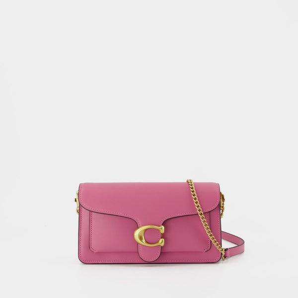 Sac À Bandoulière Luxe Refined Tabby - Coach - Cuir - Rose