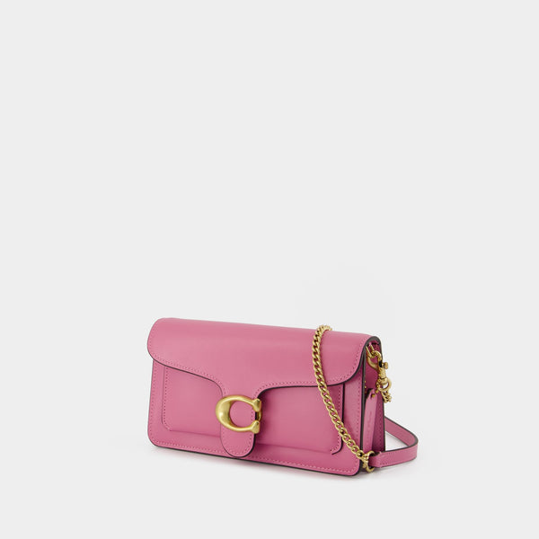 Sac À Bandoulière Luxe Refined Tabby - Coach - Cuir - Rose