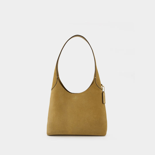 Sac Porté Épaule Suede Brooklyn 28 - Coach - Cuir - Neutre