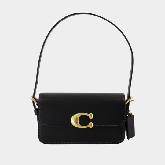Sac Porté Épaule Refined Zoe - Coach - Cuir - Noir