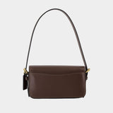 Sac Porté Épaule Zoe - Coach - Cuir - Marron