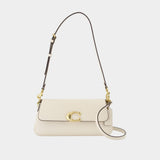 Sac Porté Épaule Jet - Coach - Cuir - Blanc