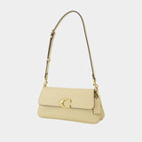 Sac Porté Épaule Jet - Coach - Cuir - Bleu