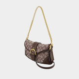 Sac Porté Épaule Soho 25 - Coach - Cuir - Marron