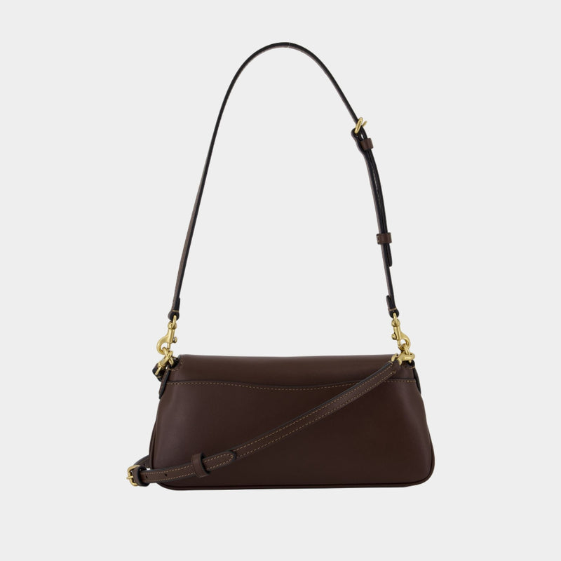 Sac Porté Épaule Jet - Coach - Cuir - Marron