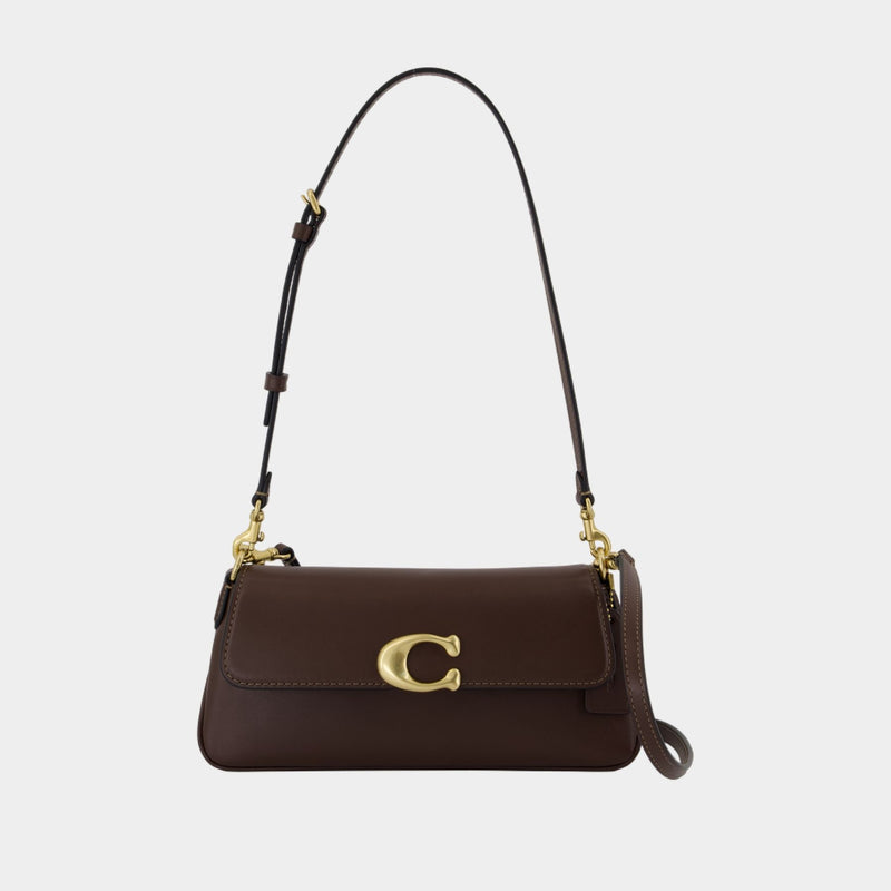 Sac Porté Épaule Jet - Coach - Cuir - Marron