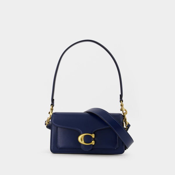 Sac À Bandoulière Luxe Refined Tabby 20 - Coach - Cuir - Bleu