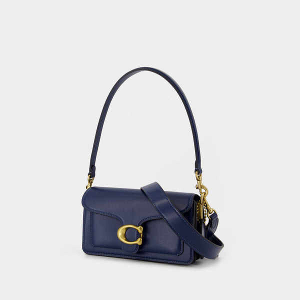 Sac À Bandoulière Luxe Refined Tabby 20 - Coach - Cuir - Bleu