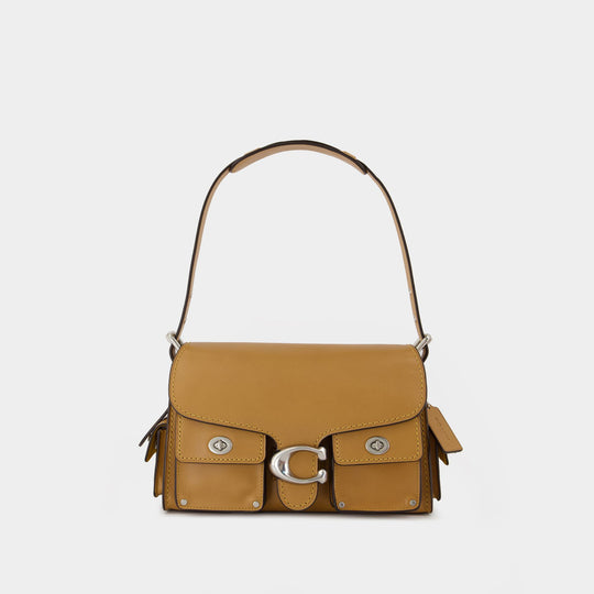 Sac Porté Épaule Cargo Turnlock Soft Tabby - Coach - Cuir - Marron