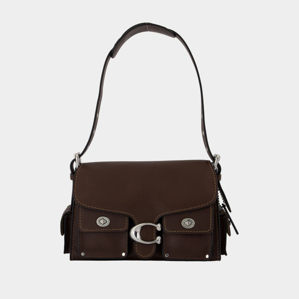 Sac À Bandoulière Cargo Turnlock Tabby - Coach - Cuir - Marron