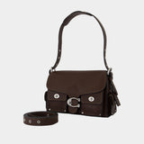 Sac À Bandoulière Cargo Turnlock Tabby - Coach - Cuir - Marron