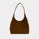 Sac Porté Épaule Brooklyn 28 - Coach - Cuir - Marron