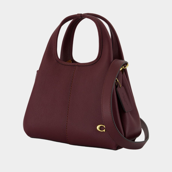 Sac Porté Épaule Lana  23 - Coach - Cuir - Bordeaux