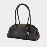 Sac Porté Épaule Empire 34 - Coach - Cuir - Marron