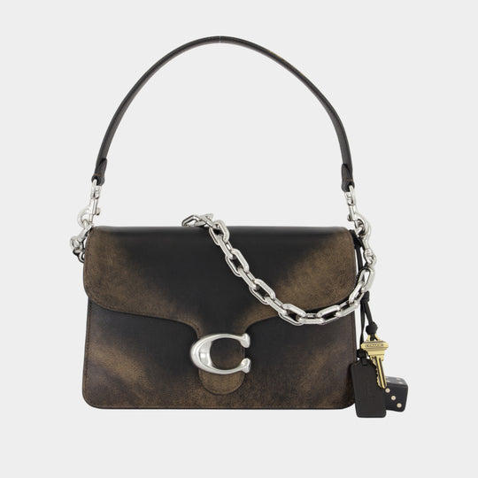 Sac Porté Épaule Tabby - Coach - Cuir - Marron