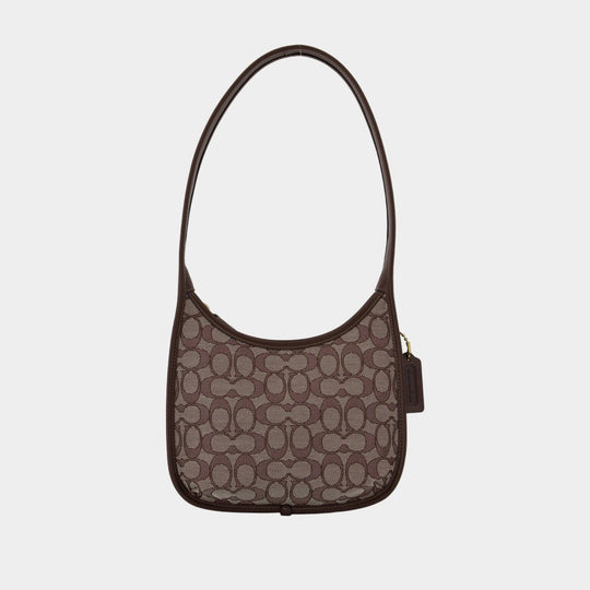 Sac Porté Épaule The Originals Signature - Coach - Cuir - Marron