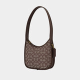 Sac Porté Épaule The Originals Signature - Coach - Cuir - Marron