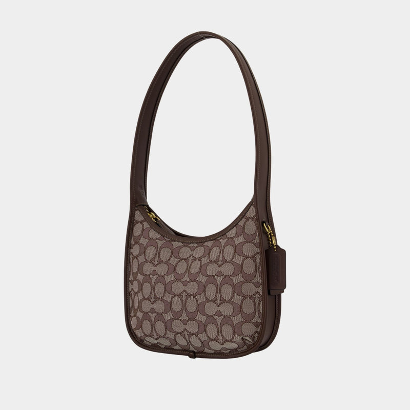 Sac Porté Épaule The Originals Signature - Coach - Cuir - Marron