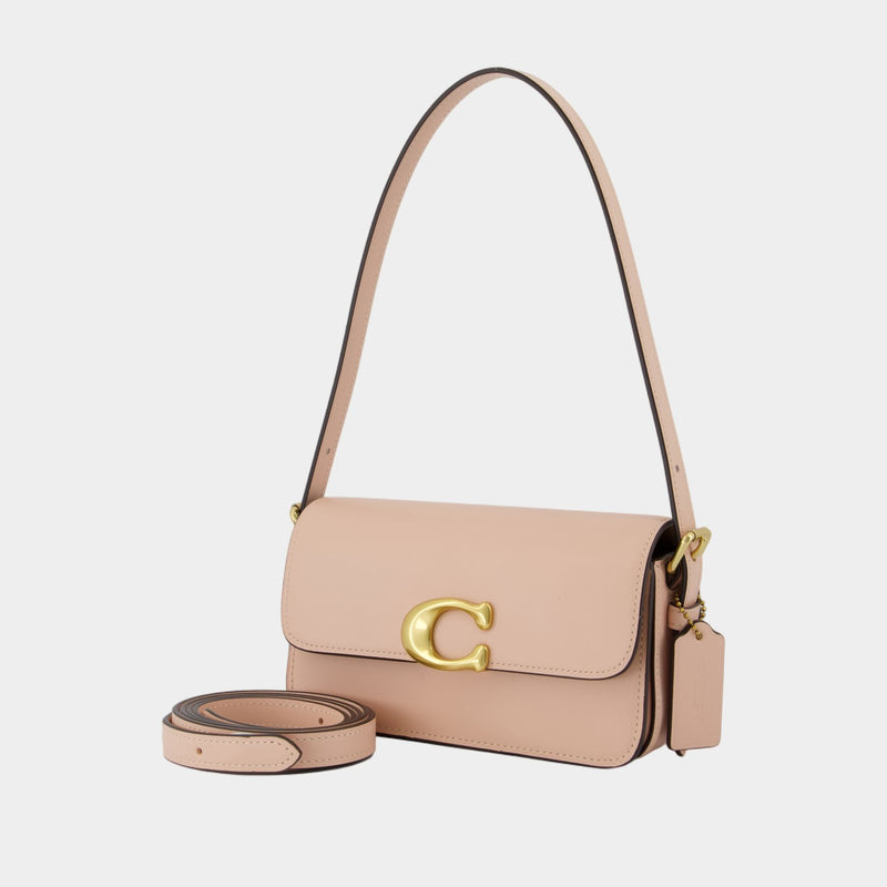 Sac Porté Épaule Zoe - Coach - Cuir - Rose