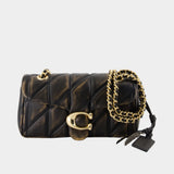Sac Porté Épaule Tabby 20 With Chain - Coach - Cuir - Marron