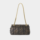 Sac Porté Épaule Tabby 26 With Chain - Coach - Cuir - Marron