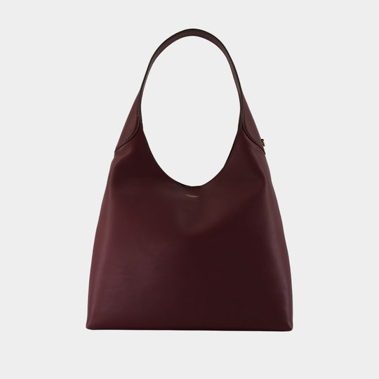 Sac Porté Épaule Brooklyn 39 - Coach - Cuir - Bordeaux