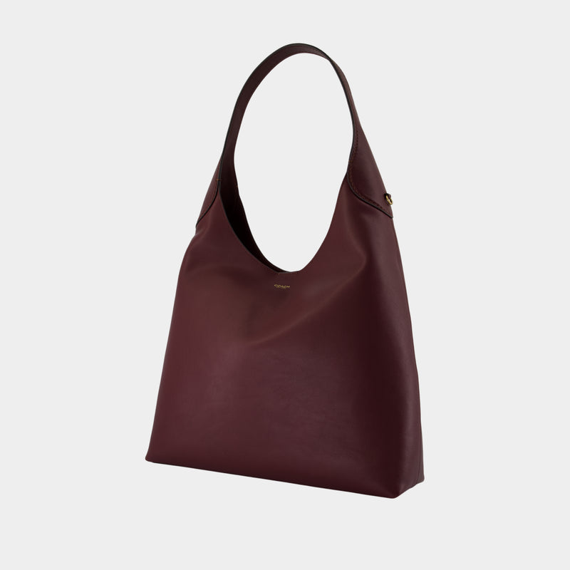 Sac Porté Épaule Brooklyn 39 - Coach - Cuir - Bordeaux