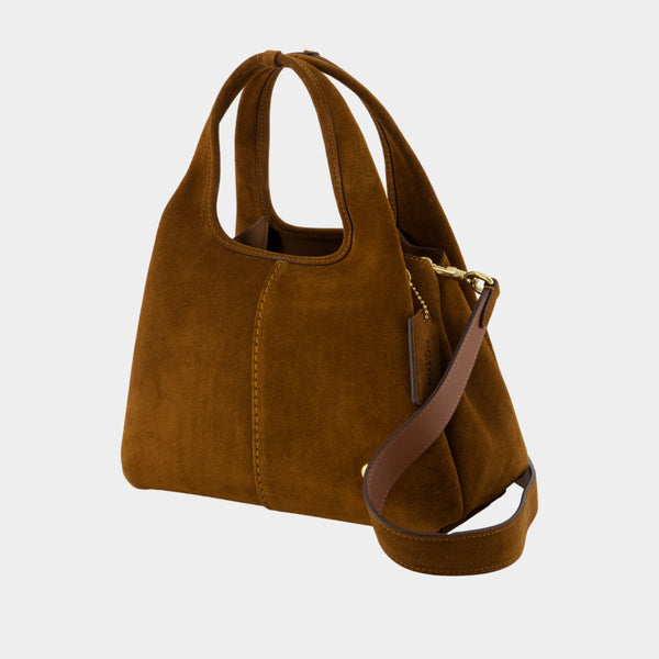 Sac Porté Épaule Lana 23 - Coach - Cuir - Marron