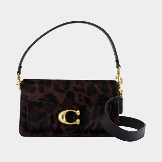 Sac Porté Épaule Tabby 26 - Coach - Shearling - Marron