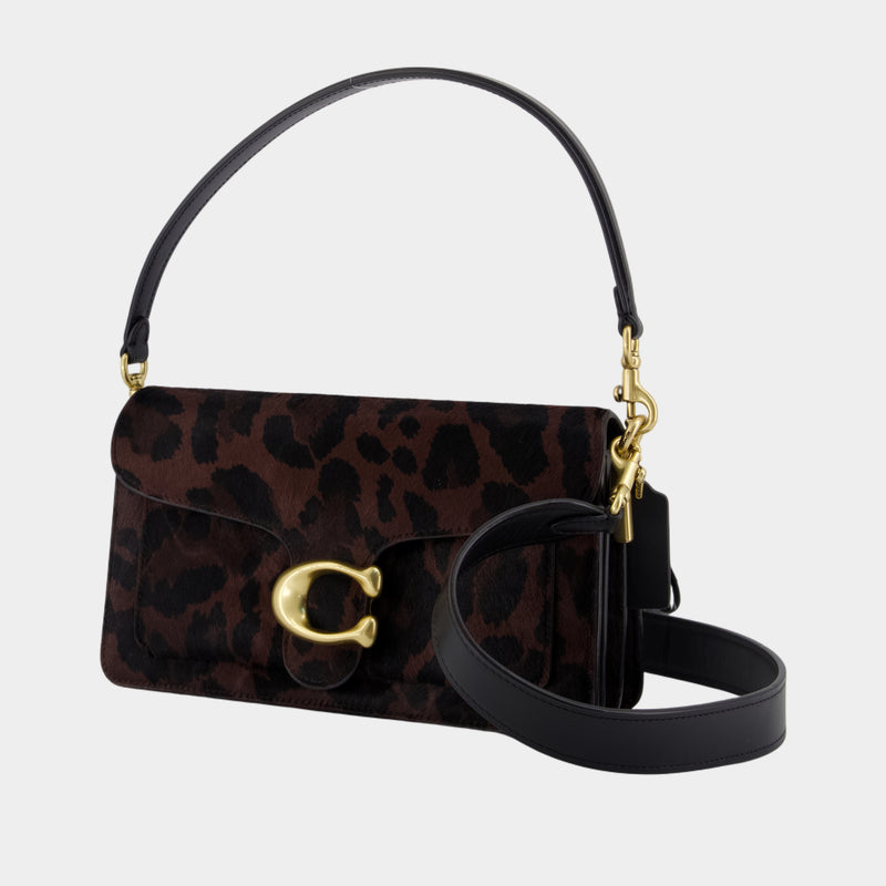 Sac Porté Épaule Tabby 26 - Coach - Shearling - Marron