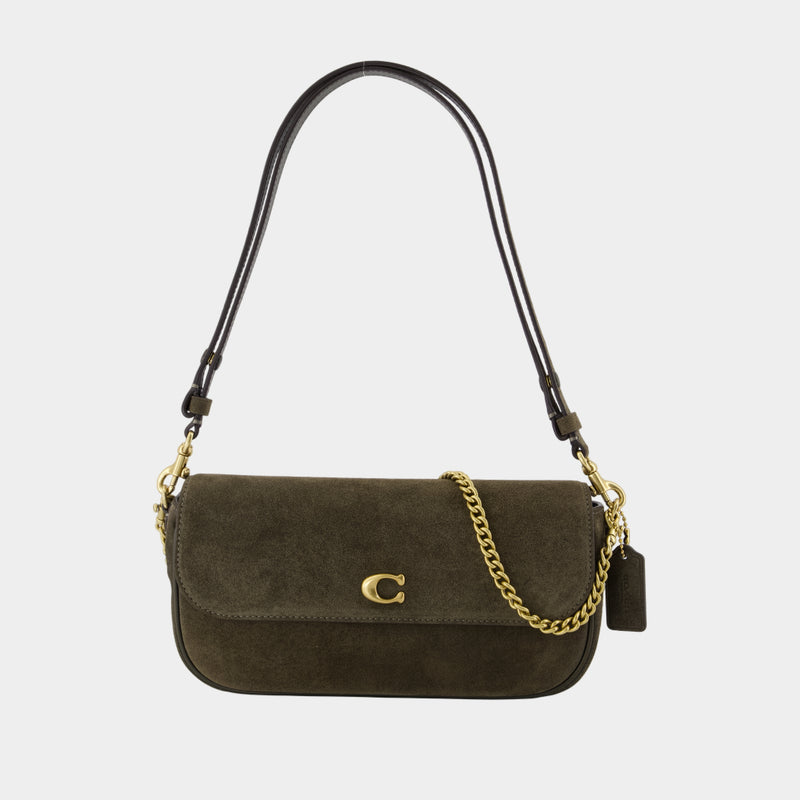 Sac Porté Épaule Brook - Coach - Cuir - Vert