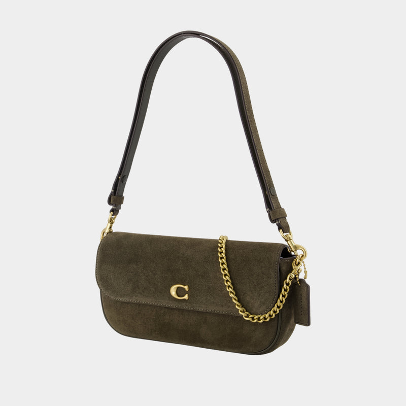 Sac Porté Épaule Brook - Coach - Cuir - Vert