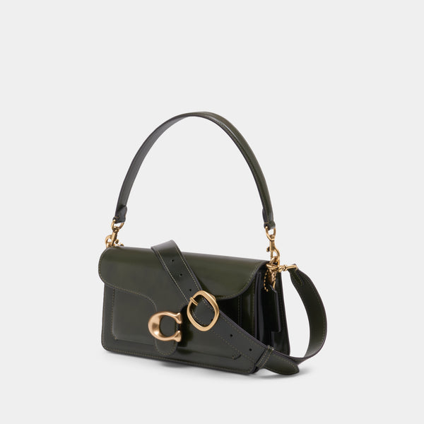 Sac Porté Épaule Spazzolato Tabby 26 - Coach - Cuir - Vert