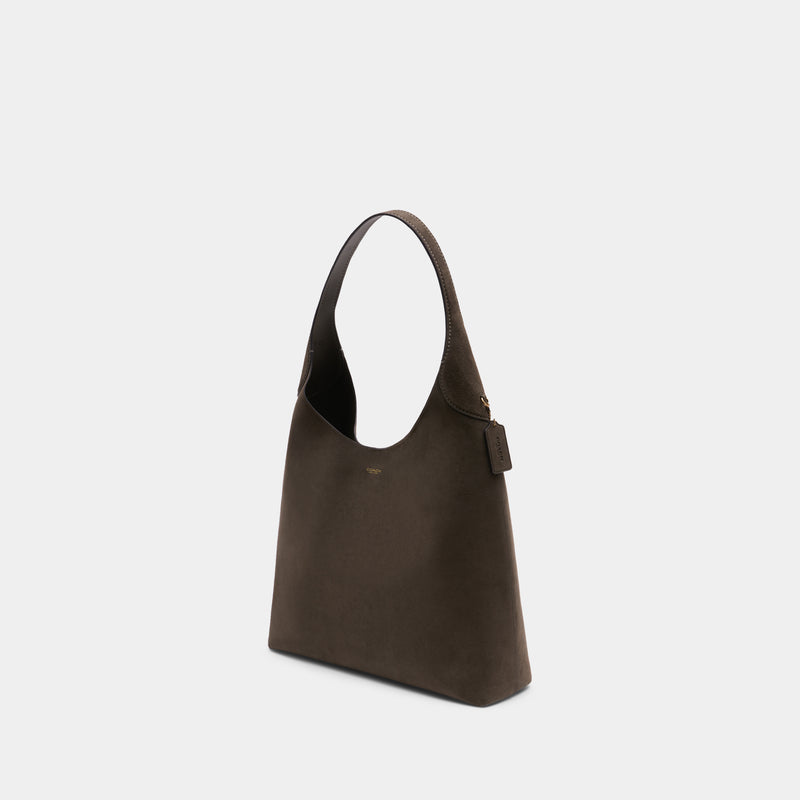 Sac Porté Épaule Brooklyn 39 - Coach - Cuir - Vert