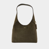 Sac Porté Épaule Brooklyn 28 - Coach - Suède - Vert