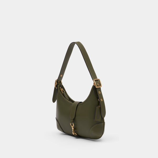 Sac Porté Épaule Originals Hamptons - Coach - Cuir - Vert