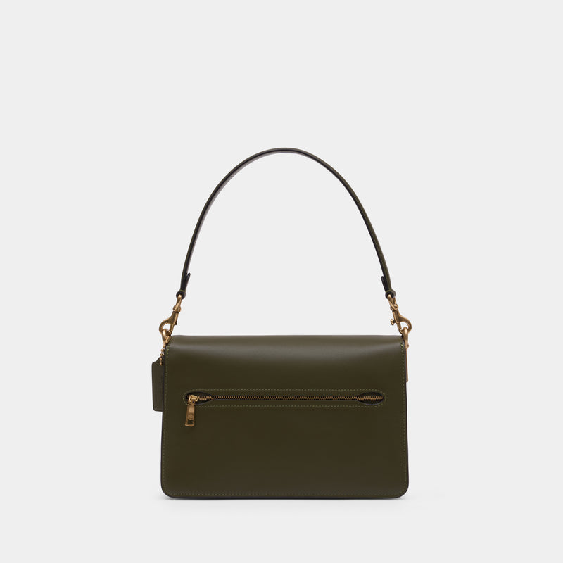 Sac Porté Épaule Soft Tabby With Chain - Coach - Cuir - Vert