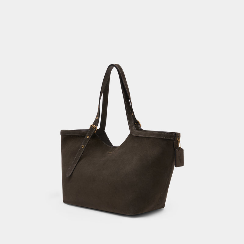 Cabas Gramercy - Coach - Cuir - Vert