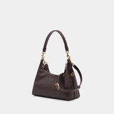 Sac Porté Épaule  Signature Juliet - Coach - Toile - Marron