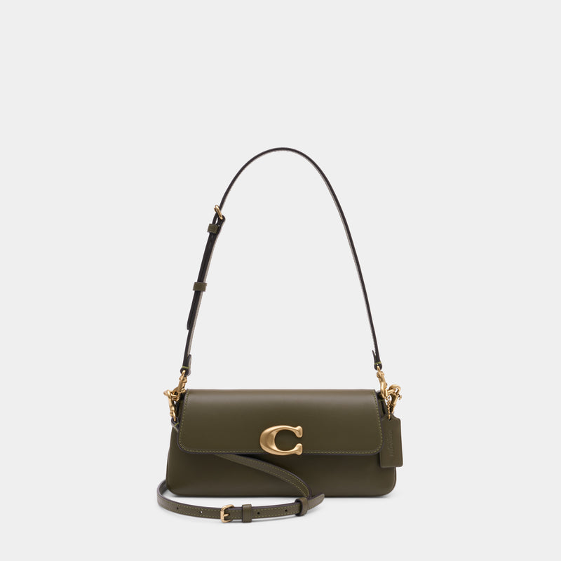 Sac Porté Épaule Jet - Coach - Cuir - Vert